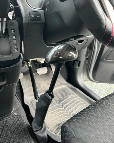 SUZUKIソリオ レバー式手動運転装置の取付