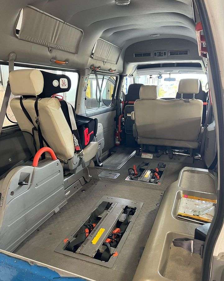 置き去り防止装置の取付